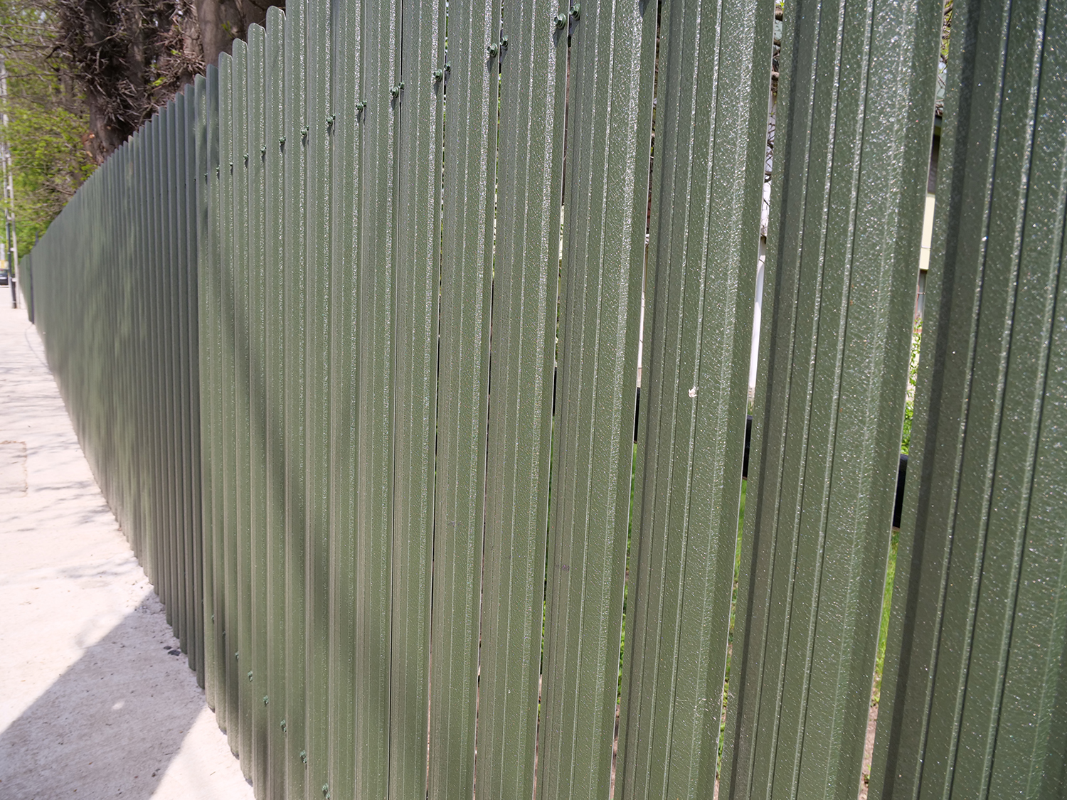 Proiect Gard vertical Y 118 capat rotund